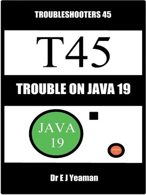 cover image of Trouble on Java 19 (Troubleshooters 45)